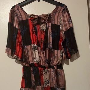 Brand New with tags multi-colored blouse🤩🤩🤩